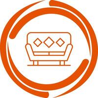 sofa vector icoon