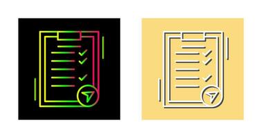 Klembord vector pictogram