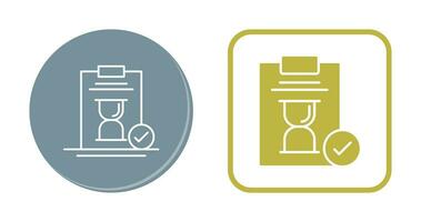 zandloper vector pictogram