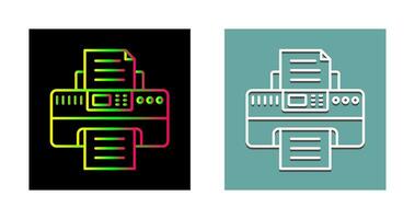 printer vector pictogram