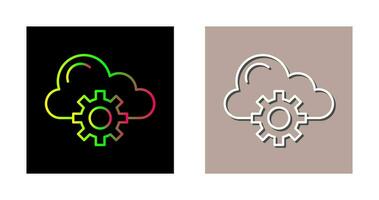 cloud computing vector icon