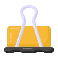 bestand binder clip vector