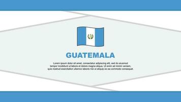 Guatemala vlag abstract achtergrond ontwerp sjabloon. Guatemala onafhankelijkheid dag banier tekenfilm vector illustratie. Guatemala vector