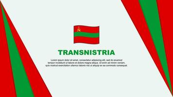 transnistria vlag abstract achtergrond ontwerp sjabloon. transnistria onafhankelijkheid dag banier tekenfilm vector illustratie. transnistria vlag