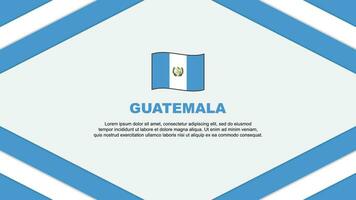 Guatemala vlag abstract achtergrond ontwerp sjabloon. Guatemala onafhankelijkheid dag banier tekenfilm vector illustratie. Guatemala sjabloon