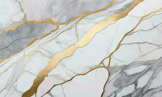 vector waterverf carrara goud marmeren structuur abstract achtergrond