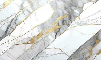 carrara goud marmeren structuur waterverf vector abstract achtergrond