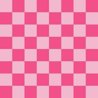 jaren 80-90 schaakbord naadloos patroon. monochroom roze vector