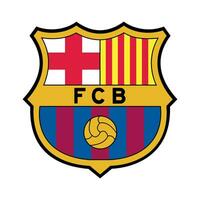 Barcelona logo, Amerikaans voetbal, voetbal vector