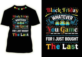 het beste zwart vrijdag t-shirt ontwerp vector