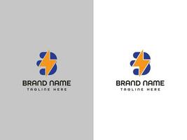 bout brief logo ontwerp vector