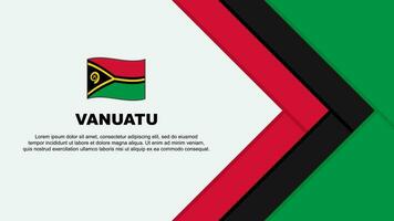 vanuatu vlag abstract achtergrond ontwerp sjabloon. vanuatu onafhankelijkheid dag banier tekenfilm vector illustratie. vanuatu tekenfilm