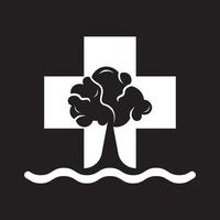 gezondheid logo sjabloon pictogram ontwerp vector