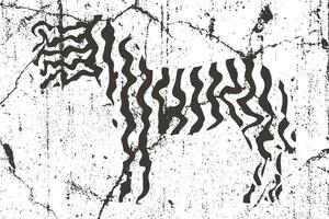 abstract grunge zebra grunge achtergrond behang vector