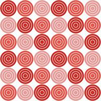 rood cirkel patroon. cirkel vector naadloos patroon. decoratief element, omhulsel papier, muur tegels, verdieping tegels, badkamer tegels.