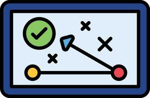 strategie vector pictogram