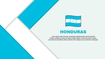 Honduras vlag abstract achtergrond ontwerp sjabloon. Honduras onafhankelijkheid dag banier tekenfilm vector illustratie. Honduras illustratie