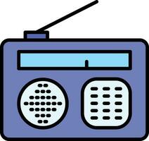 radio vector pictogram