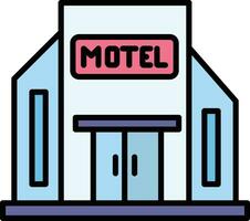 motel vector icoon