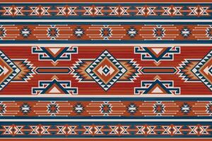 inheems patroon Amerikaans tribal Indisch ornament patroon meetkundig etnisch textiel structuur tribal aztec patroon Navajo Mexicaans kleding stof naadloos vector decoratie mode