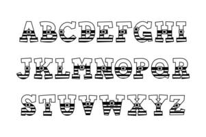 veelzijdig verzameling van elf alfabet brieven voor divers toepassingen vector