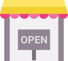winkel Open vector icoon