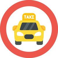 taxi signaal vector icoon