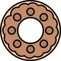 donut vector pictogram