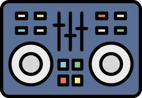 dj menger vector icoon