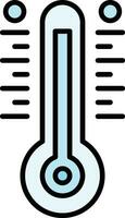 thermometer vector pictogram