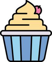 cupcake vector icoon