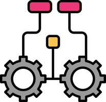 logische vector pictogram