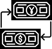 buitenlands valuta uitwisseling vector icoon