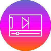 video vector icoon ontwerp