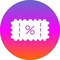 coupon vector icoon ontwerp