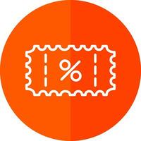 coupon vector icoon ontwerp