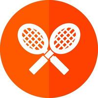 tennis racket vector icoon ontwerp