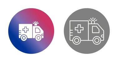 ambulance vector pictogram