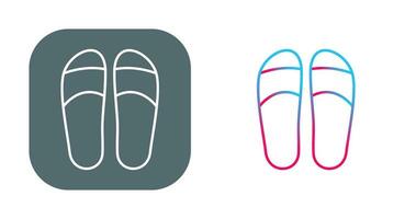 slippers vector icoon