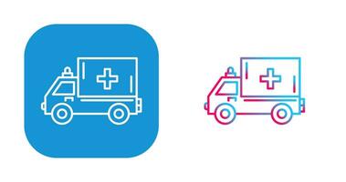 ambulance vector pictogram