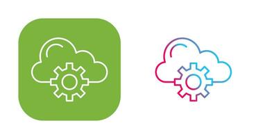 cloud computing vector icon