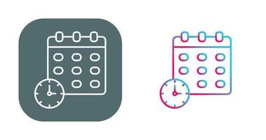 deadline vector pictogram