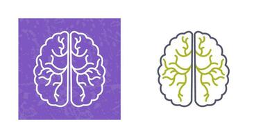 hersenen vector pictogram