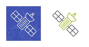 satelliet vector pictogram