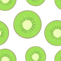 kiwi fruit patroon vectorillustratie vector