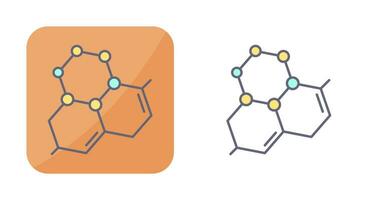 molecuul vector pictogram