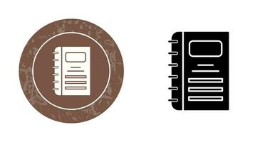 notebook vector pictogram