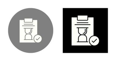 zandloper vector pictogram