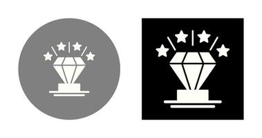 diamant vector pictogram