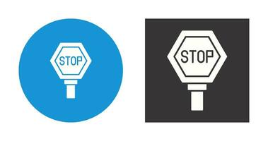 stopbord vector pictogram